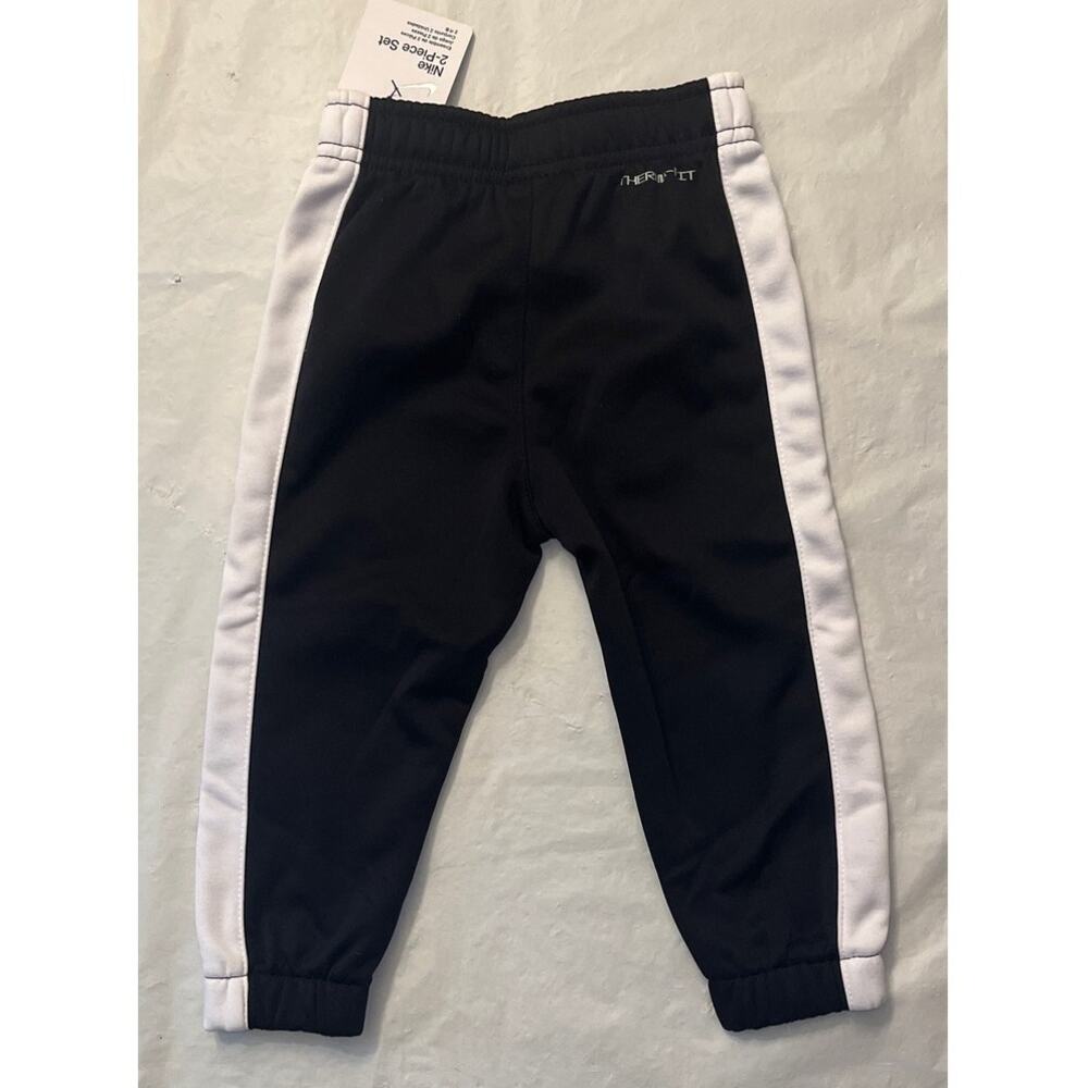 Nike Boys Dry Fit Therma Zip Hoodie & Sweatpants 2 Piece Set 18M Black - NEW - Picture 5 of 12